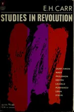 Capa de Studies in revolution