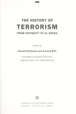 Capa de The history of terrorism : from antiquity to al Qaeda