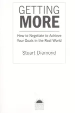 Capa de Getting more