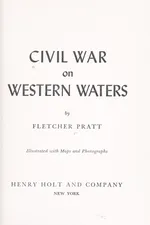 Capa de Civil War on western waters