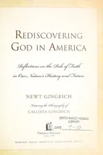 Capa de Rediscovering God in America