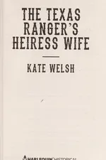 Capa de The Texas Ranger's Heiress Wife