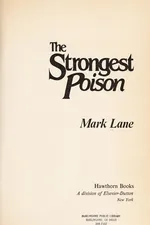 Cover of The strongest poison
