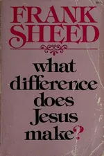 Capa de What difference does Jesus make?