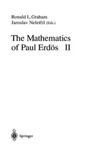 Capa de The Mathematics of Paul Erdös II