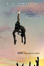 Capa de Exit, pursued by a bear
