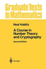 Capa de A Course in Number Theory and Cryptography