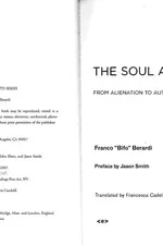 Capa de The soul at work