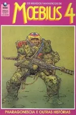 Cover of Os Mundos Fantásticos de Moebius 4