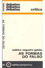 Cover of As formas do falso