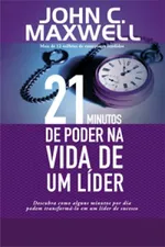 Cover of 21 minutos de poder na vida de um líder