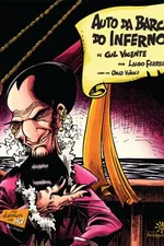 Cover of O auto da barca do inferno em quadrinhos