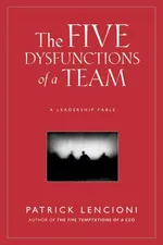 Cover of The five dysfunctions of a team