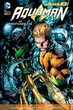 Cover of Aquaman: As Profundezas