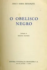 Cover of O Obelisco Negro