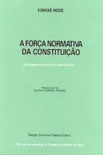 Cover of A força normativa da constituição
