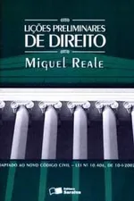 Cover of Lições Preliminares de Direito