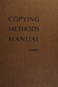 Copying methods manual