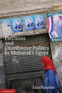 Elections and distributive politics in Mubarak's Egypt