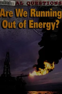 Cover of Are we running out of energy? by Christiane Dorion