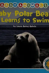 Baby Polar Bear learns to swim