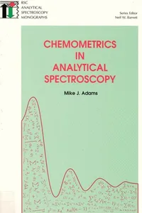 Chemometrics in analytical spectroscopy