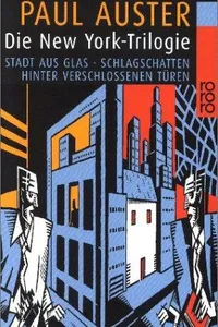 Capa de The New York Trilogy por Paul Auster
