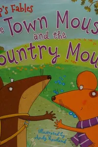 Capa de The town mouse and the country mouse
