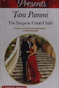 Capa de The surprise Conti child por Tara Pammi