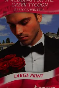Capa de A Wedding for the Greek Tycoon / The Cowboy and the Lady por Rebecca Winters