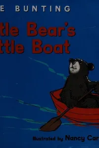 Cover of Little Bear's little boat by Eve Bunting