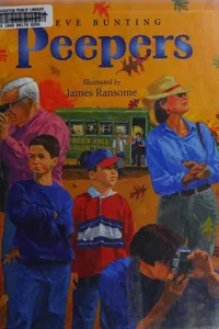 Cover of Peepers by Eve Bunting