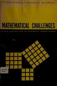 Mathematical challenges