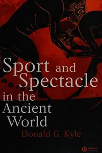 Capa de Sport and spectacle in the ancient world