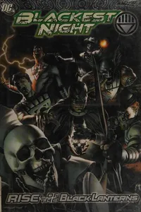 Cover of Rise of the Black Lanterns by Geoff Johns