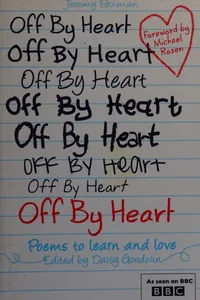 Capa de Off by heart por Daisy Goodwin