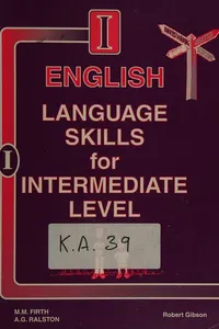 Language skills for Intermediate Level