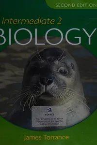 Intermediate 2 biology
