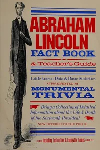 Abraham Lincoln fact book & teacher's guide