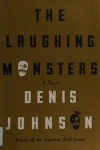 Capa de The laughing monsters por Denis Johnson