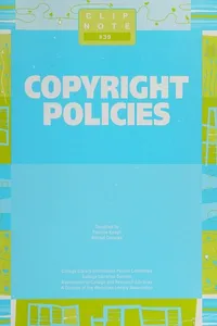 Copyright policies