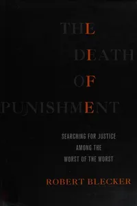 The death of punishment