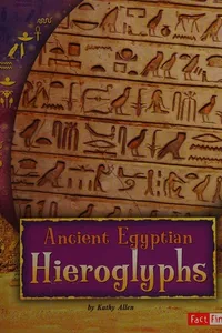 Ancient Egyptian hieroglyphs