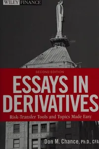 Essays in derivatives