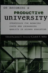 On becoming a productive university