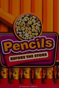Pencils before the store