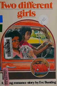 Cover of Two different girls by Eve Bunting