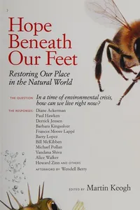 Hope beneath our feet