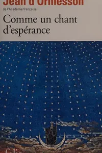 Comme un chant d'espérance