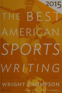 The best American sports writing 2015
